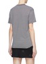 Back View - Click To Enlarge - SANDRINE ROSE - 'The Two Hundred' slogan graphic appliqué stripe T-shirt