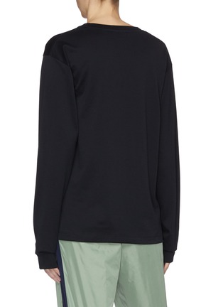 Back View - Click To Enlarge - ACNE STUDIOS - Patch long sleeve T-shirt