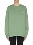Main View - Click To Enlarge - ACNE STUDIOS - 'Forba Face' patch oversized sweatshirt