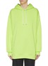 Main View - Click To Enlarge - ACNE STUDIOS - Face patch oversized hoodie