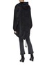 Back View - Click To Enlarge - ACNE STUDIOS - Face patch fishtail parka