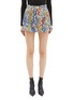 Main View - Click To Enlarge - SIMON MILLER - Paintstroke print denim mini skirt