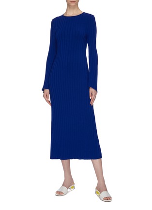 Figure View - Click To Enlarge - SIMON MILLER - 'Wells' rib knit maxi dress