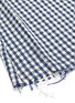 Detail View - Click To Enlarge - SIMON MILLER - 'Mayer' frayed hem gingham check tweed skirt
