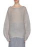 Main View - Click To Enlarge - SIMON MILLER - 'Fay' balloon sleeve oversized mohair-wool sweater