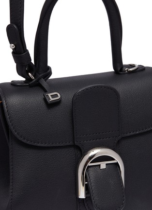 Detail View - Click To Enlarge - DELVAUX - 'Brillant Mini S Rodéo' leather satchel