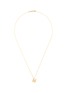 Main View - Click To Enlarge - ROBERTO COIN - 'Tiny Treasures' diamond 18k yellow gold letter pendant necklace – N