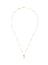 Main View - Click To Enlarge - ROBERTO COIN - 'Tiny Treasures' diamond 18k yellow gold letter pendant necklace – O