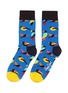 Main View - Click To Enlarge - HAPPY SOCKS - 'Bird' intarsia socks