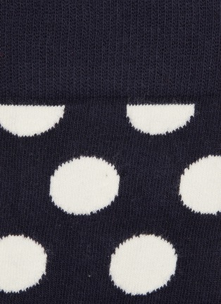 Detail View - Click To Enlarge - HAPPY SOCKS - 'Big Dot' intarsia socks