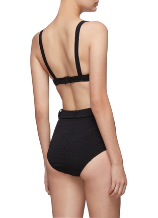 Back View - Click To Enlarge - LISA MARIE FERNANDEZ - 'Magdalena' belted bikini set