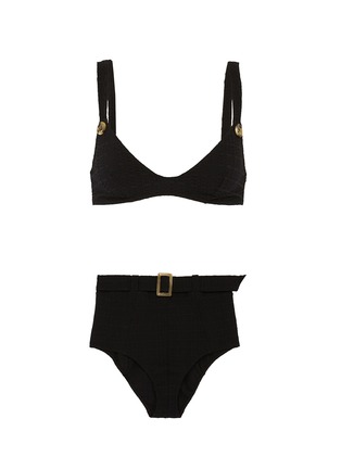 Main View - Click To Enlarge - LISA MARIE FERNANDEZ - 'Magdalena' belted bikini set