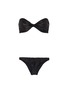 Main View - Click To Enlarge - LISA MARIE FERNANDEZ - 'Alexia' ruched bikini set