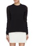 Main View - Click To Enlarge - 3.1 PHILLIP LIM - Chantilly lace sleeve panel T-shirt