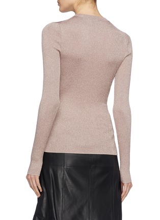 Back View - Click To Enlarge - 3.1 PHILLIP LIM - Metallic rib knit sweater