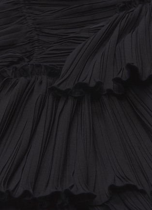 Detail View - Click To Enlarge - 3.1 PHILLIP LIM - Pleated ruffle drape skirt