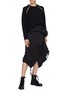 Figure View - Click To Enlarge - 3.1 PHILLIP LIM - Pleated ruffle drape skirt