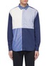 Main View - Click To Enlarge - NANAMICA - 'Crazy Wind' patchwork shirt
