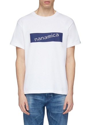 Main View - Click To Enlarge - NANAMICA - Logo print T-shirt