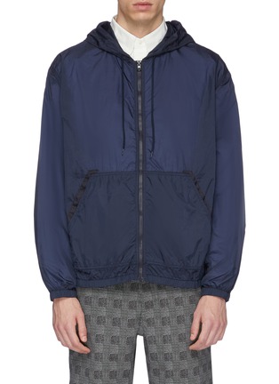 Main View - Click To Enlarge - NANAMICA - 'Cruiser' packable hooded jacket