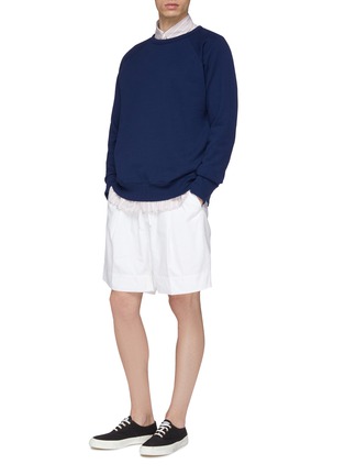 Figure View - Click To Enlarge - NANAMICA - Panelled raglan sweatshirt