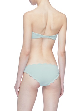 Back View - Click To Enlarge - MARYSIA - 'Antibes' scalloped bandeau top