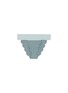 Main View - Click To Enlarge - MARYSIA - 'Santa Clara' colourblock waist scalloped bikini bottoms