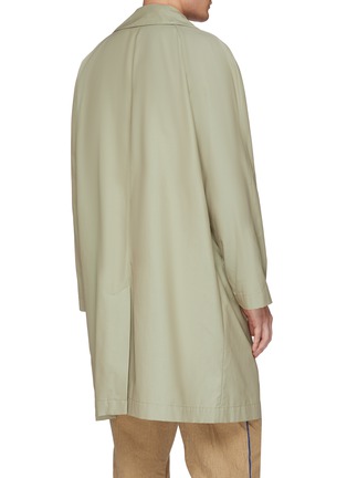 Back View - Click To Enlarge - MAISON FLANEUR - Twill coat