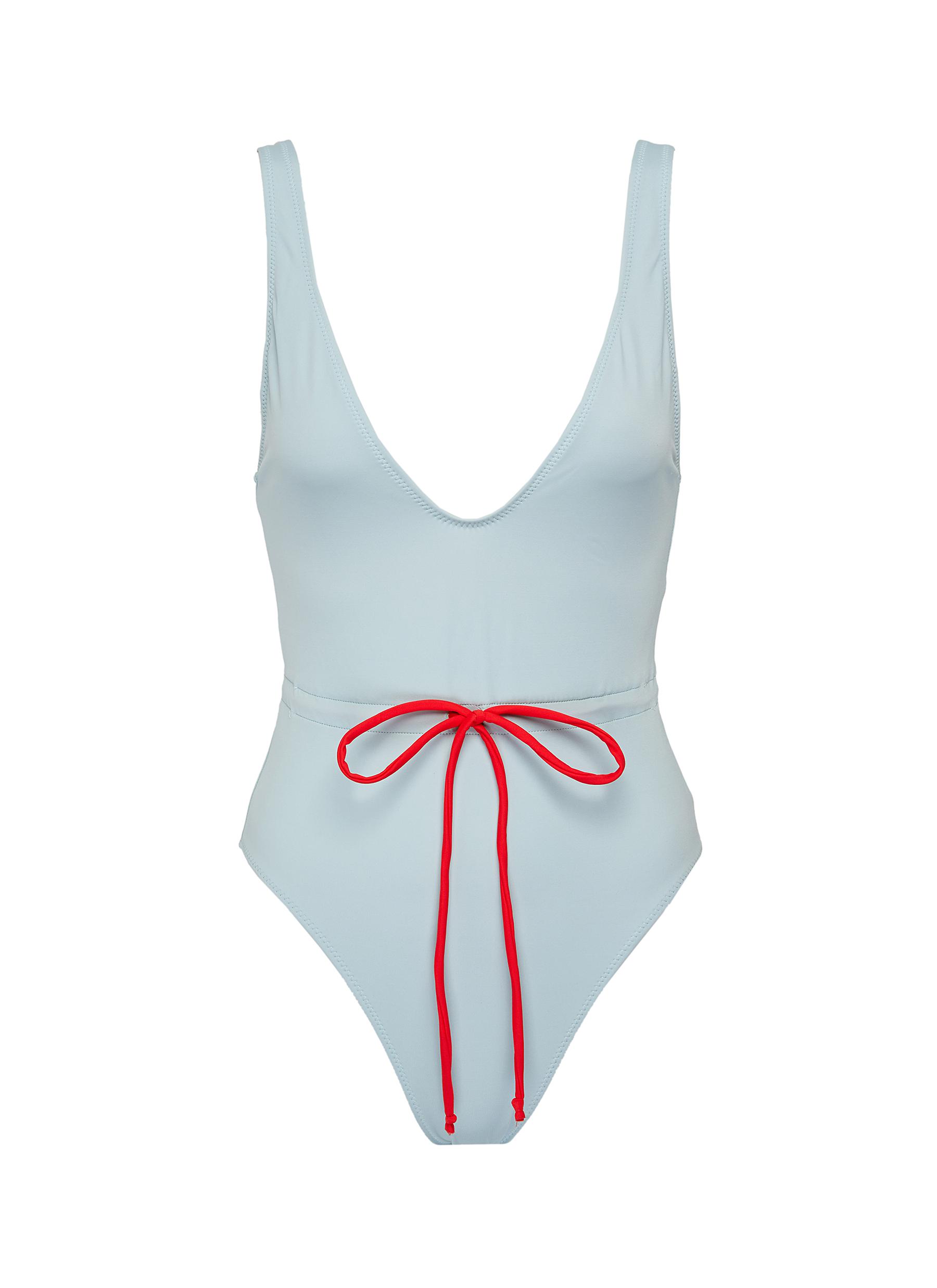 The Michelle Tie one-piece swimsuit by Solid & Striped