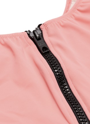  - SOLID & STRIPED - 'The Christie' zip front bikini top