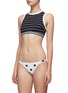 Figure View - Click To Enlarge - SOLID & STRIPED - 'The Morgan' polka dot print bikini bottoms