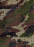  - DANIEL PATRICK - Logo stripe outseam camouflage print mesh gym shorts
