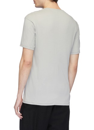Back View - Click To Enlarge - DEVOA - Crew neck T-shirt