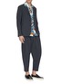 Figure View - Click To Enlarge - ATTACHMENT - Hook-and-bar closure soft blazer