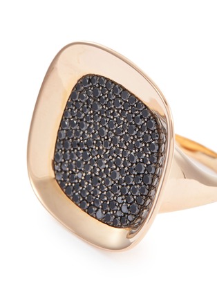Detail View - Click To Enlarge - ROBERTO COIN - 'Carnaby Street' diamond 18k rose gold ring