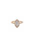 Main View - Click To Enlarge - ROBERTO COIN - 'New Barocco' diamond 18k rose gold marquise ring