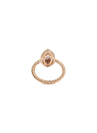 Figure View - Click To Enlarge - ROBERTO COIN - 'New Barocco' diamond 18k rose gold marquise ring