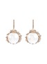 Main View - Click To Enlarge - ROBERTO COIN - 'Pearl Amore' diamond 18k gold drop earrings