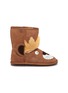 Main View - Click To Enlarge - EMU AUSTRALIA - 'Leo Lion' suede kids boots