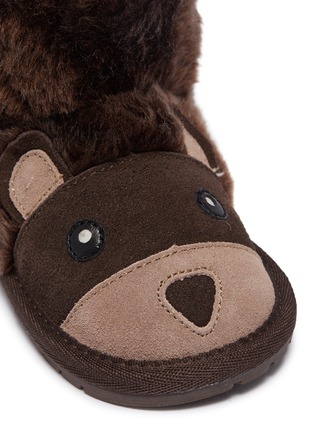 Detail View - Click To Enlarge - EMU AUSTRALIA - 'Bear Walker' wool infant boots