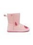 Main View - Click To Enlarge - EMU AUSTRALIA - 'Piggy' faux pony hair kids boots