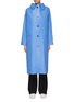Main View - Click To Enlarge - KASSL - Coated cotton blend trenchcoat