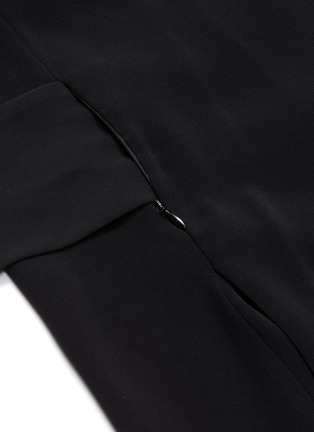 Detail View - Click To Enlarge - POIRET - Sash tie zip back cocoon dress