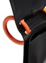 Detail View - Click To Enlarge - ROKSANDA - 'Neneh' colourblock wood ring handle leather bag