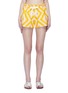 Main View - Click To Enlarge - LEM LEM - 'Biruhi' geometric print drawstring shorts