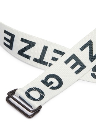 Detail View - Click To Enlarge - GOETZE - Logo print belt