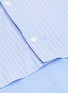  - GOETZE - 'Grant' stripe panel layered shirt