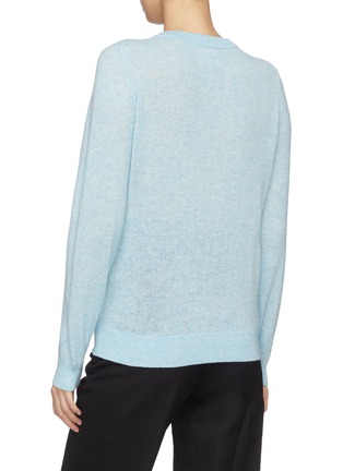 Back View - Click To Enlarge - KHAITE - 'Corinna' cashmere V-neck sweater
