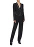 Figure View - Click To Enlarge - HAIDER ACKERMANN - Pleated virgin wool suiting pants