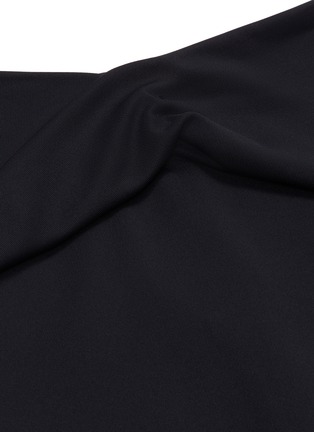 Detail View - Click To Enlarge - HAIDER ACKERMANN - Gathered waist split back skirt